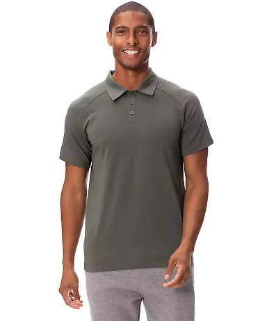 Threadfast Apparel 382PL Unisex Impact Polo in Army front view