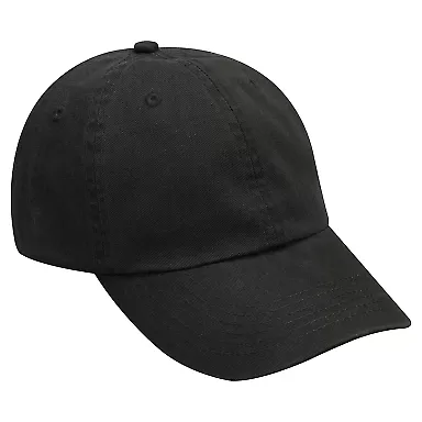 Adams Hats CN101 Contender Cap in Black front view
