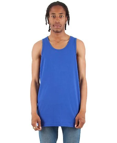 Shaka Wear SHTANK Adult 6 oz., Active Tank Top in Royal front view