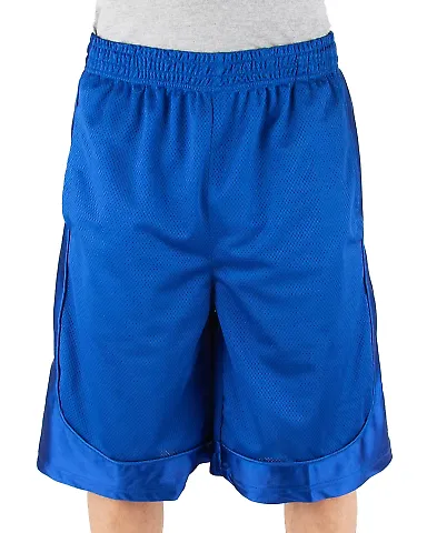 Shaka Wear SHBMS Adult Mesh Shorts in Royal front view