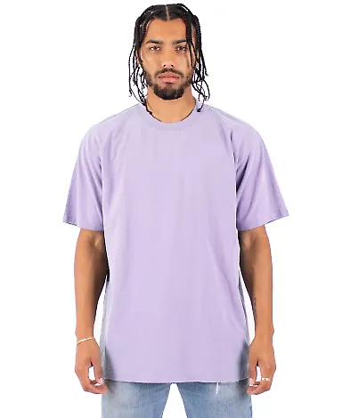Shaka Wear SHGD Garment-Dyed Crewneck T-Shirt in Pastel purple front view