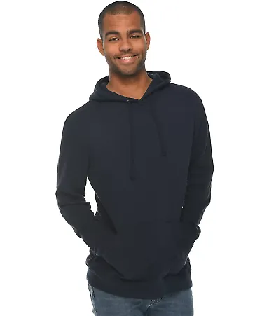 Lane Seven Apparel LS13001 Unisex French Terry Pul NAVY front view