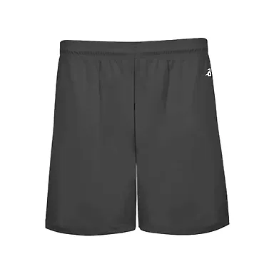 Badger Sportswear 4245 B-Core 5" Shorts Graphite front view