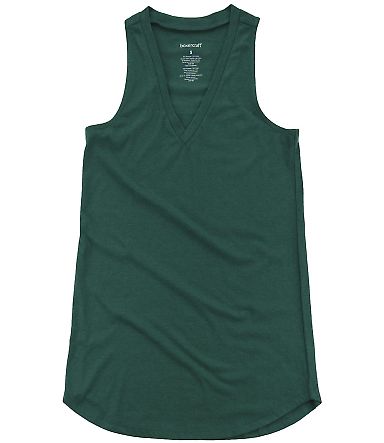 Boxercraft T88 Women’s At Ease Tank Top in Hunter front view