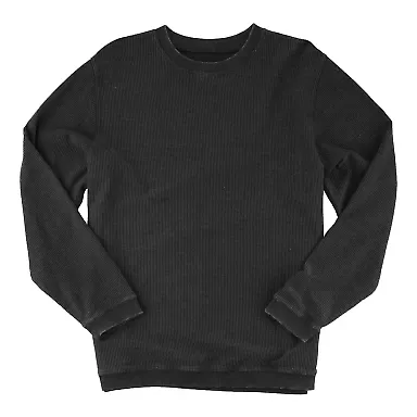 Boxercraft YD02 Youth Corduroy Pullover Black front view
