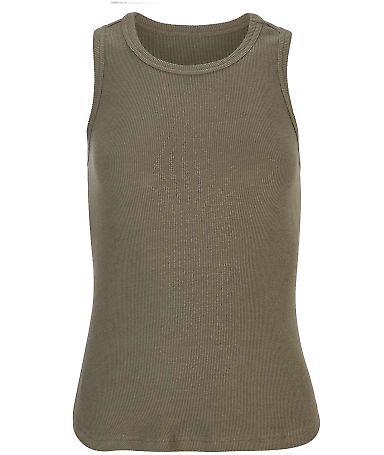 Boxercraft BW2501 Women's Adrienne Tank Top in Olive front view