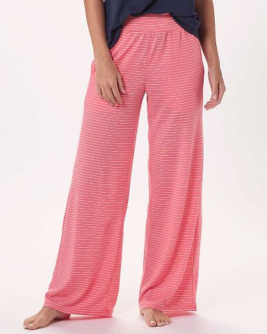 Boxercraft BW6615 Women's Evelyn Pants in Paradise/ white front view