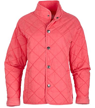 Boxercraft BW8102 Women's Quilted Market Jacket in Paradise front view