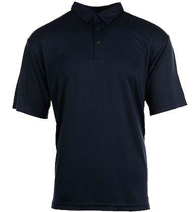 Burnside Clothing 0101 Golf Polo in Navy front view