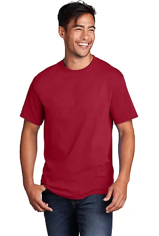 Port & Company PC54DTG    Core Cotton DTG Tee Red front view