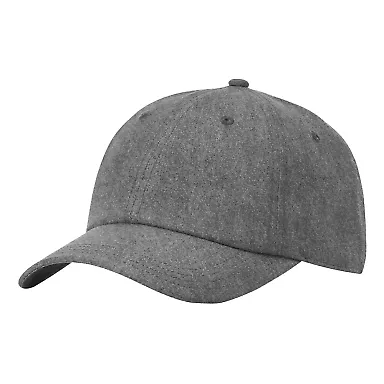 Richardson Hats 224RE Recycled Performance Cap Heather Grey front view