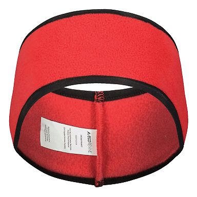 Augusta Sportswear 6893 Polar Fleece Headband in Scarlet front view