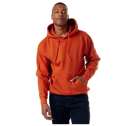 Smart Blanks 7001 ADULT PREM HEAVY WT HOOD in Clay front view