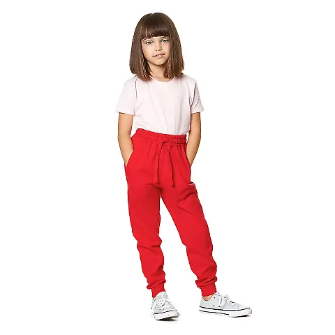 Smart Blanks 350 YOUTH JOGGER RED front view