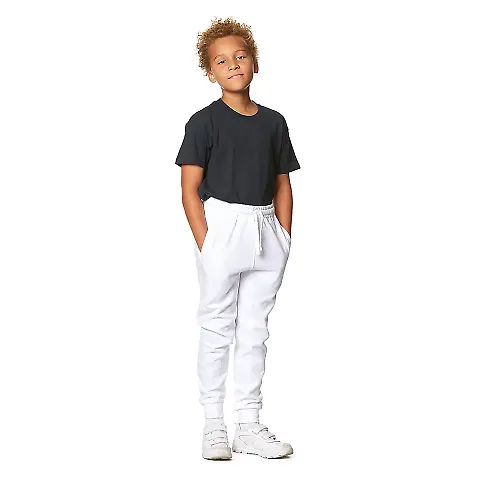 Smart Blanks 350 YOUTH JOGGER WHITE front view