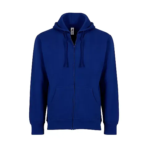 Smart Blanks 102 ADULT COMFORT ZIPPER HOODIE ROYAL front view