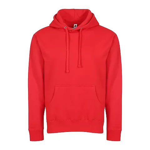 Smart Blanks 101 ADULT COMFORT HOODIE RED front view