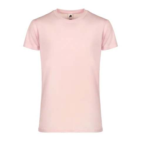 Smart Blanks 3502 YOUTH PREMIUM TEE in Baby pink front view