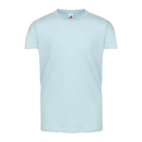 Smart Blanks 3502 YOUTH PREMIUM TEE POWDER BLUE front view
