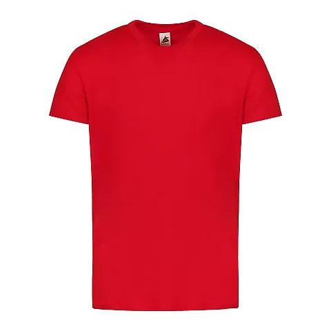 Smart Blanks 3502 YOUTH PREMIUM TEE RED front view