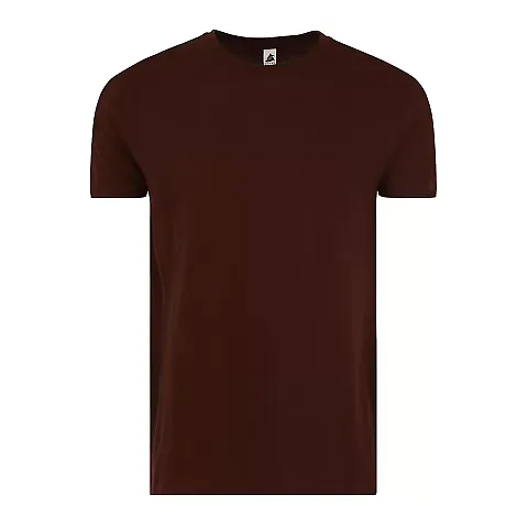 Smart Blanks 501 MEN'S VALUE TEE in Chocolate front view