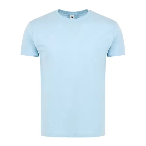 Smart Blanks 501 MEN'S VALUE TEE in Powder blue front view