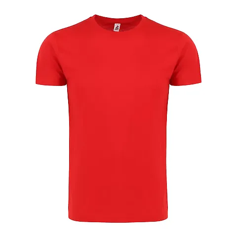 Smart Blanks 501 MEN'S VALUE TEE in Red front view