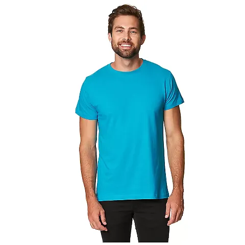 Smart Blanks 501 MEN'S VALUE TEE in Turquoise front view