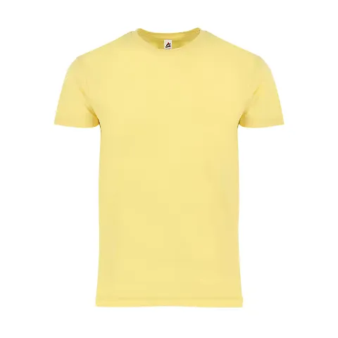 Smart Blanks 501 MEN'S VALUE TEE in Yellow front view