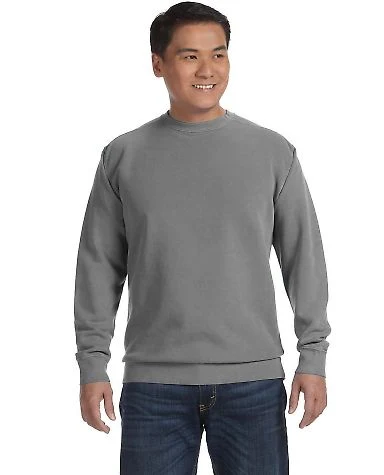 Comfort Colors T-Shirts  1566 Garment-Dyed Sweatsh in Grey front view