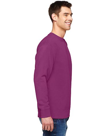Comfort Colors T-Shirts  1566 Garment-Dyed Sweatsh in Boysenberry front view