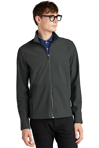 MERCER+METTLE MM7100    Faille Soft Shell AnchorGrey front view