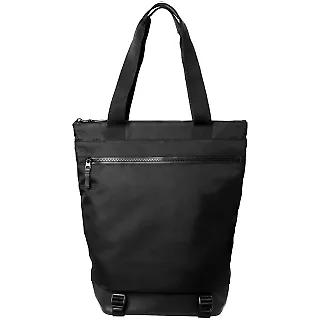 MERCER+METTLE MMB202    Convertible Tote DeepBlack front view