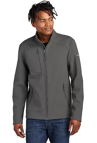 Eddie Bauer EB544 Stretch Soft Shell Jacket IronGate front view