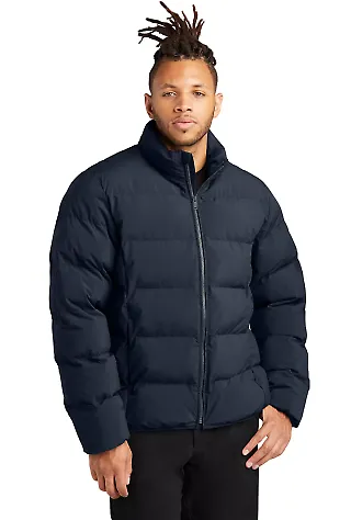 MERCER+METTLE MM7210 Puffy Jacket NightNavy front view