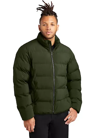 MERCER+METTLE MM7210    Puffy Jacket TownsendGn front view