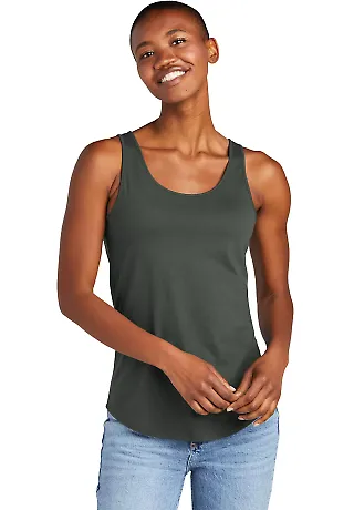 District Clothing DT151 District Women's Perfect T DeepestGry front view