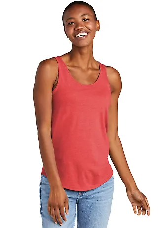 District Clothing DT151 District Women's Perfect T RedFrost front view