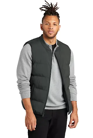 MERCER+METTLE MM7214    Puffy Vest AnchorGrey front view