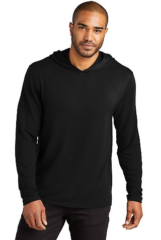 Port Authority Clothing K826 Port Authority Microt in Deepblack front view
