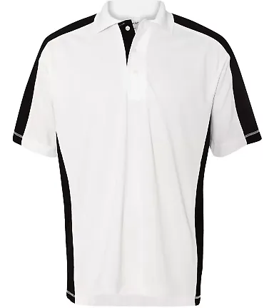 Sierra Pacific 0465 Colorblocked Moisture Free Mes White/ Black front view