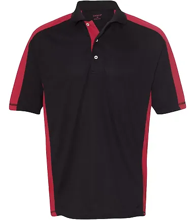 Sierra Pacific 0465 Colorblocked Moisture Free Mes Black/ Red front view