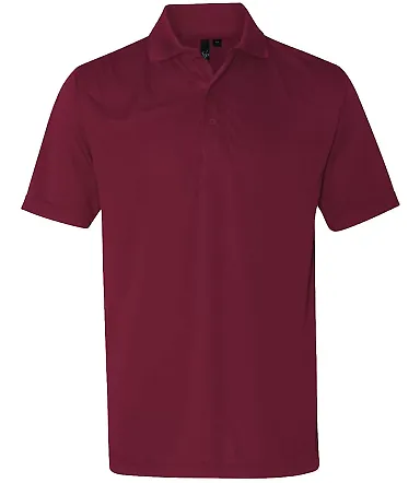 Sierra Pacific 0100 Value Polyester Polo in Maroon front view