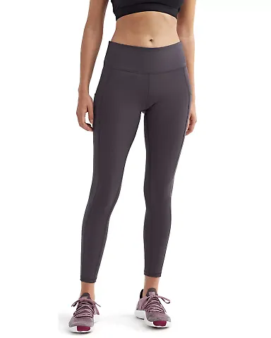 TriDri TD531 Ladies' Performance Leggings CHARCOAL front view