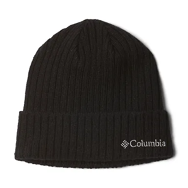 Columbia Sportswear 146409 Watch Cap BLACK/ BLACK front view