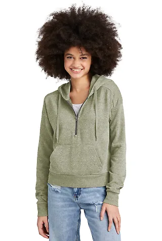 District Clothing DT1311 District   Women's Perfec MilGrnFst front view