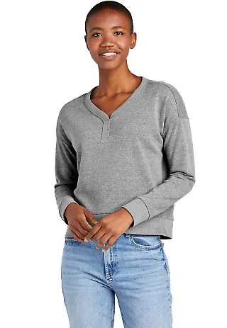 District Clothing DT1312 District Women's Perfect  GreyFrost front view
