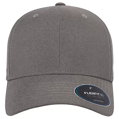 Yupoong-Flex Fit 6110NU NU Adjustable Cap in Grey front view