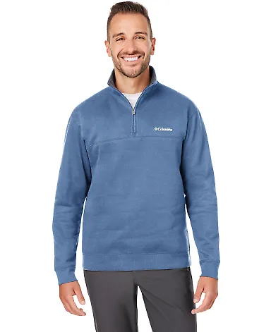 Columbia Sportswear 141162 Men's Hart Mountain Hal CARBON HEATHER front view