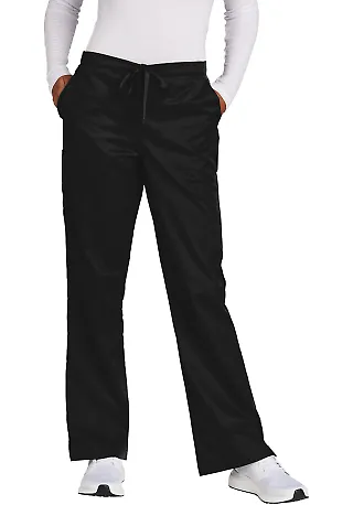 Wonder Wink WW4750P WonderWink Women's Petite Wo Black front view